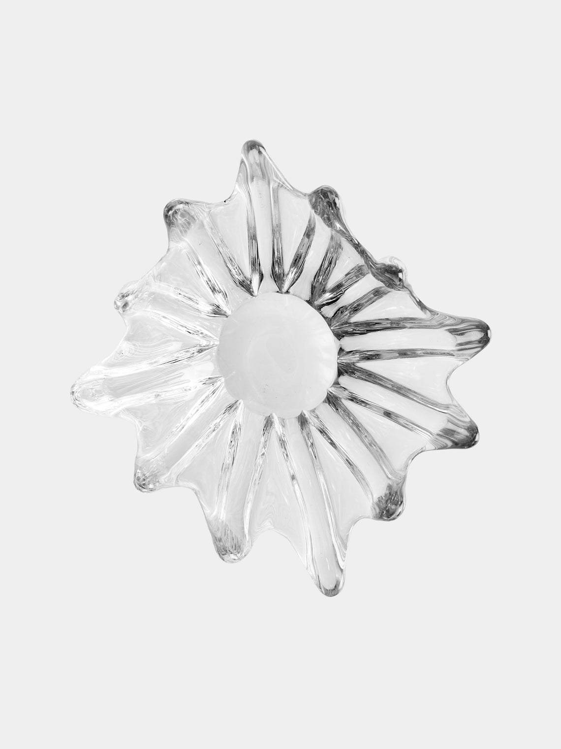Antique and Vintage - Early-20th-Century Daum Crystal Bowl - Clear - ABASK
