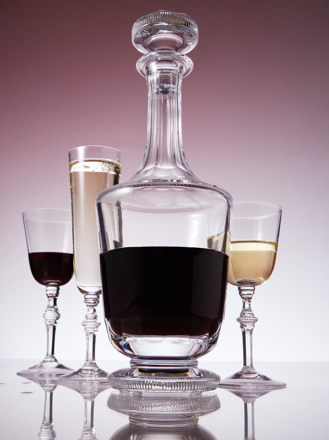 Moser - Mozart Hand-Blown Crystal Wine Decanter -  - ABASK