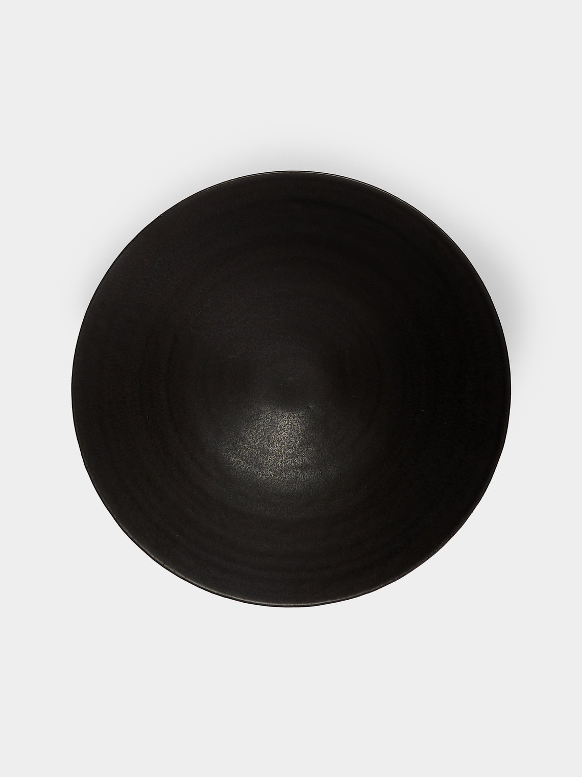 Lee Song-am - Black Clay Serving Bowl -  - ABASK