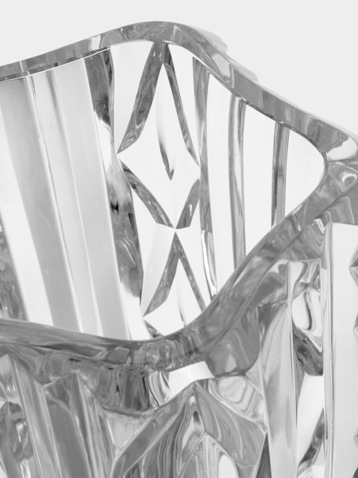 Antique and Vintage - 1960s Baccarat Crystal Vase -  - ABASK