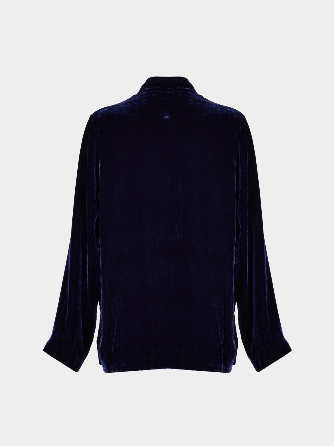 Yali Milano - Velvet Blazer | Size: S - Navy - ABASK