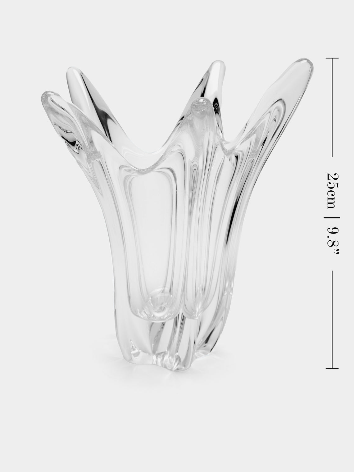 Antique and Vintage - 1950s Crystal Vase -  - ABASK