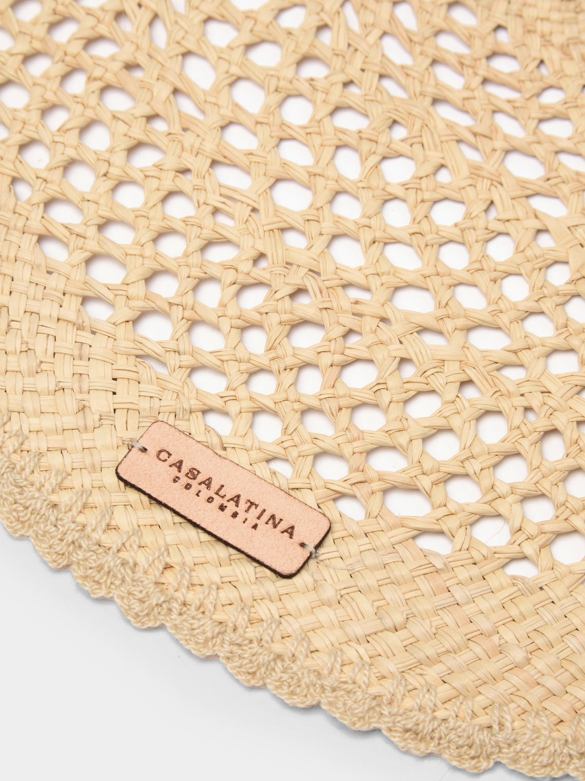 CasaLatina - Handwoven Crochet Placemats (Set of 4) -  - ABASK