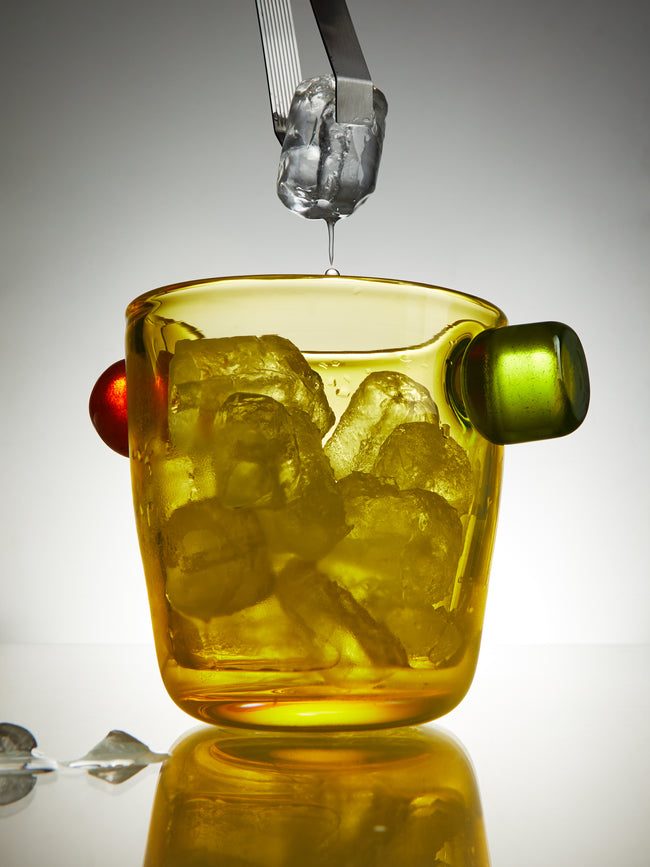 Gather - Miami Hand-Blown Glass Ice Cube Cooler -  - ABASK