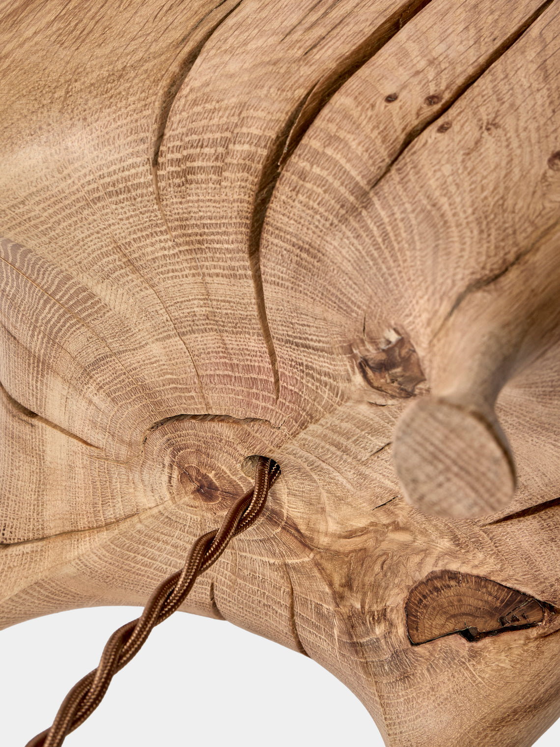Jamie Gaunt Designs - No. 5 Natural Oak XL Table Lamp - Natural - ABASK