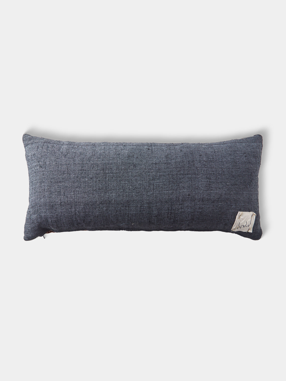 By Walid - 19th-Century French Napoleon III Aubosson Tapestry Wool and Hemp Cushion (29.5in/75cm) - Multiple - ABASK