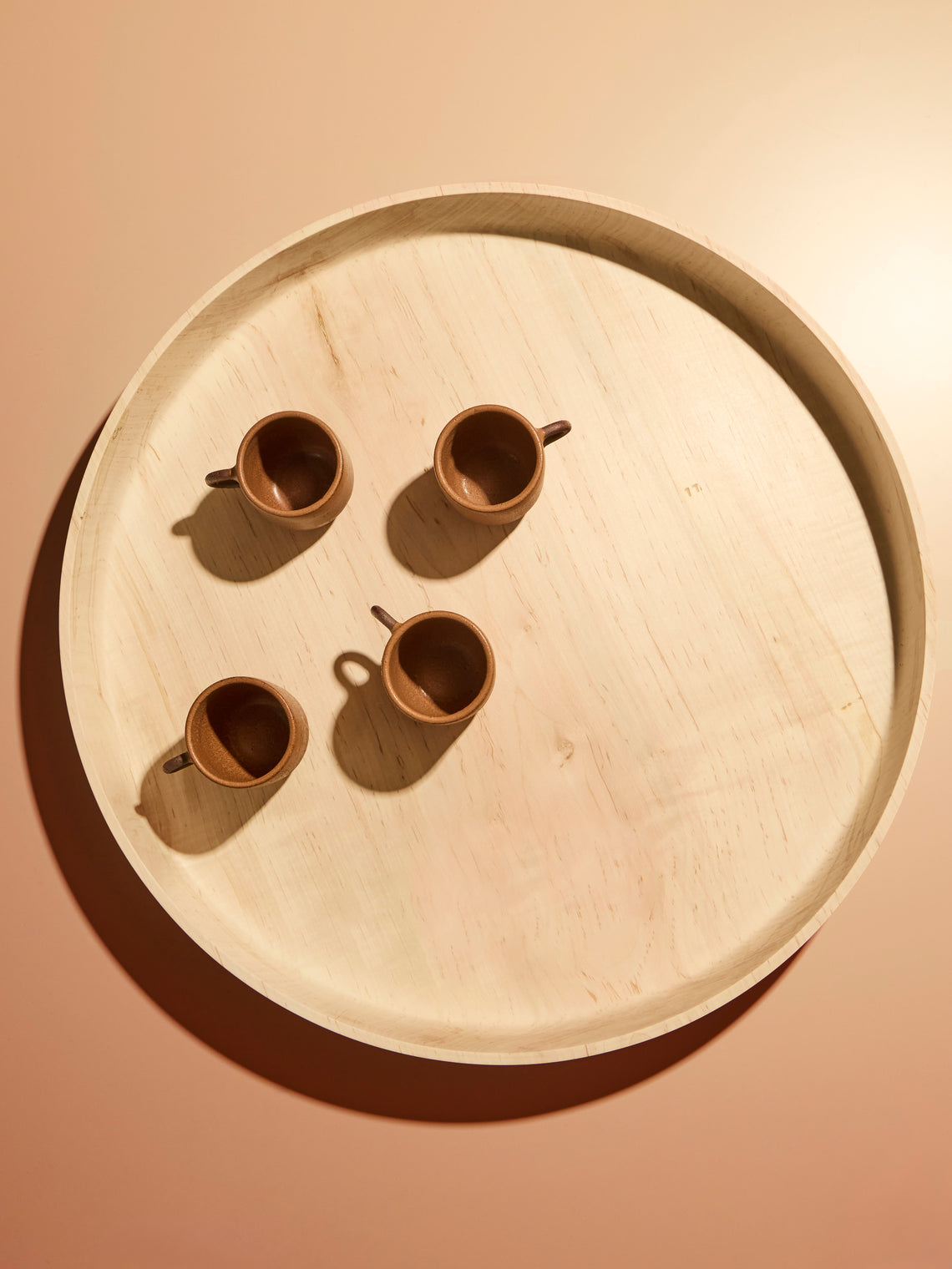 Abigail Castaneda - Wood Deep Tray - Light Brown - ABASK