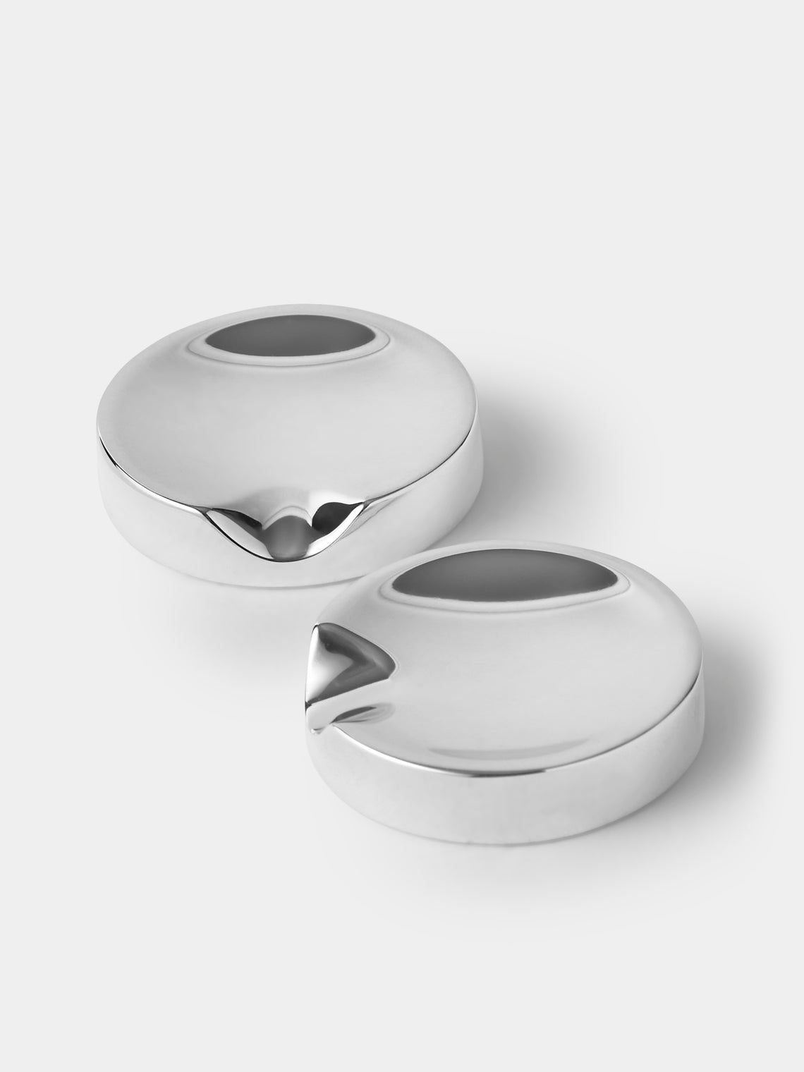 Ercuis - Élégance Regards Silver-Plated Chopstick Rests - Silver - ABASK