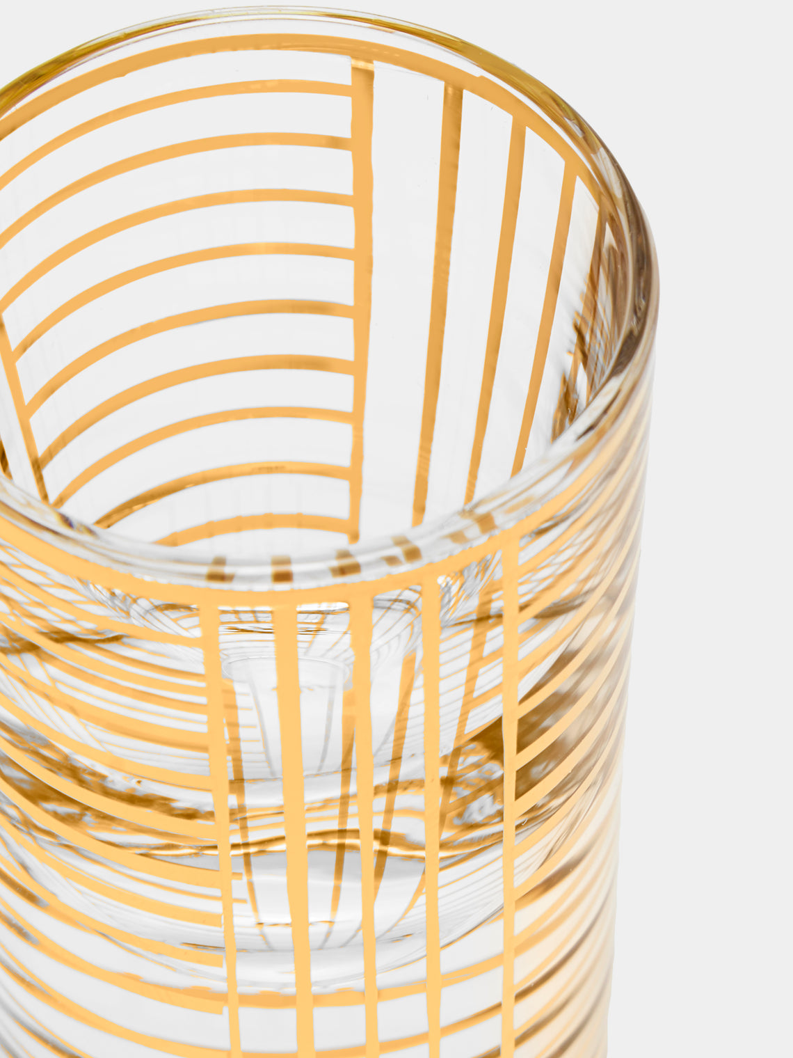 Lobmeyr - Series B Hand-Painted Crystal Liqueur Glass - Gold - ABASK