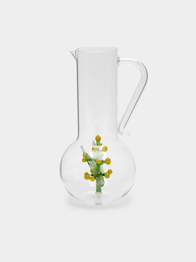 Casarialto - Flowers Hand-Blown Murano Glass Jug -  - ABASK - 