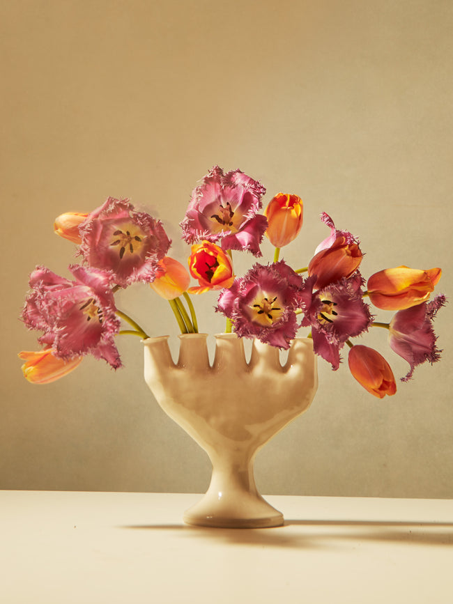 Five Spouted Hand Vase