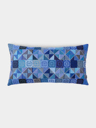 Kissweh - Ola Hand-Embroidered Cotton Cushion -  - ABASK - 