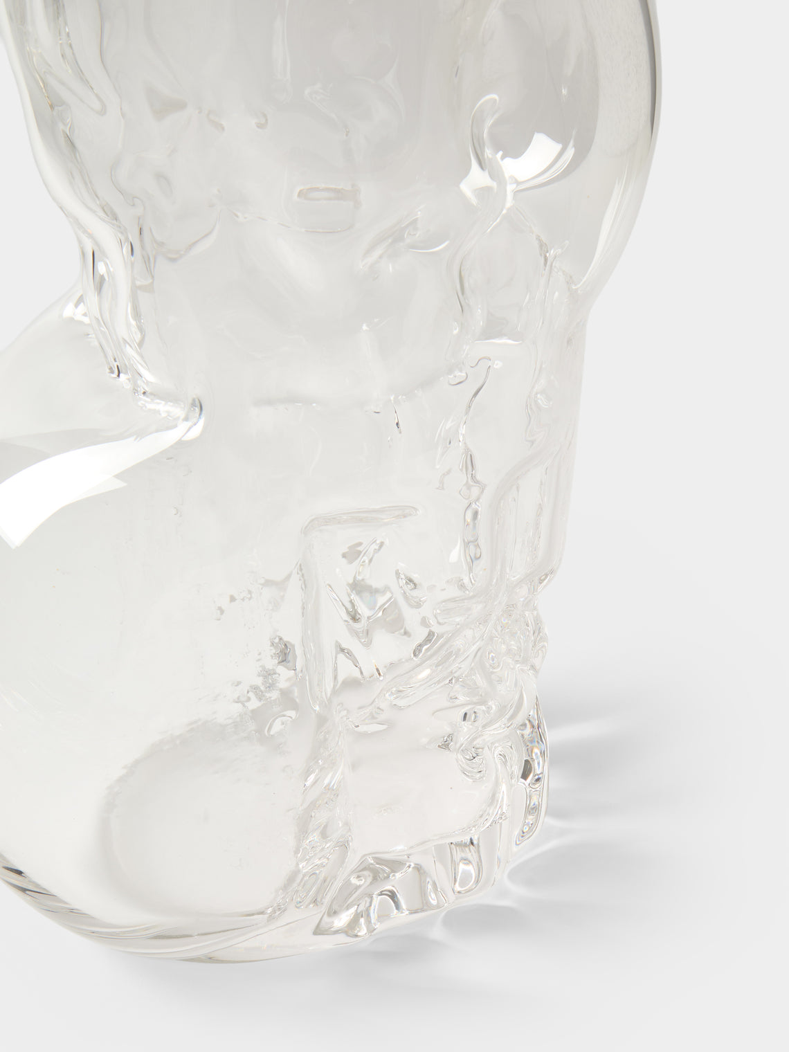 Hana Hillerová - Remix Hand-Blown Glass Vessel (16in/41cm) - Clear - ABASK