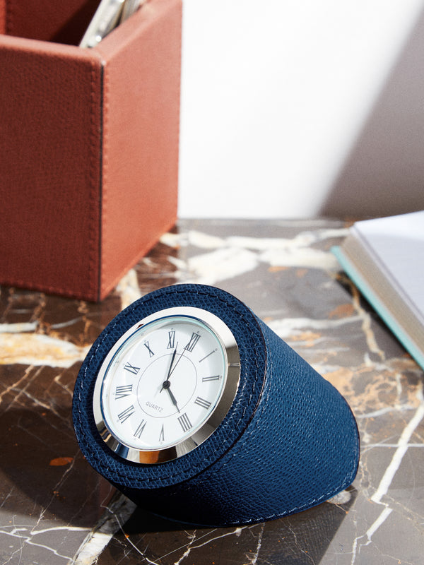 Giobagnara - Leather Desk Clock -  - ABASK