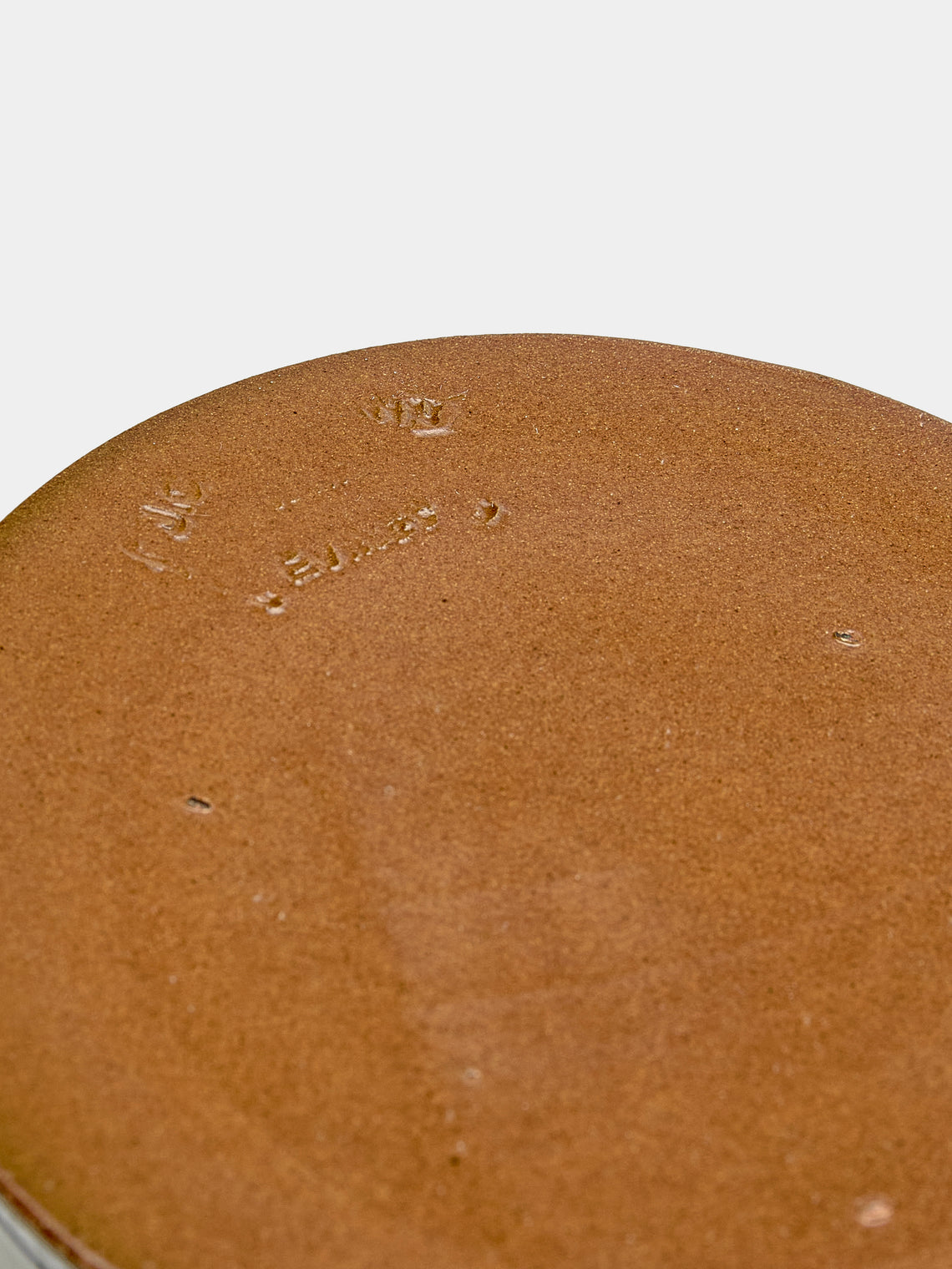 Poterie d’Évires - Flowers Hand-Painted Ceramic Medium Lidded Pot - Green - ABASK