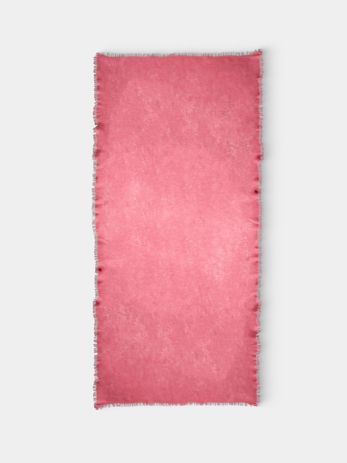 Denis Colomb - Fuzzy Feutre Cashmere Shawl | One Size - Pink - ABASK