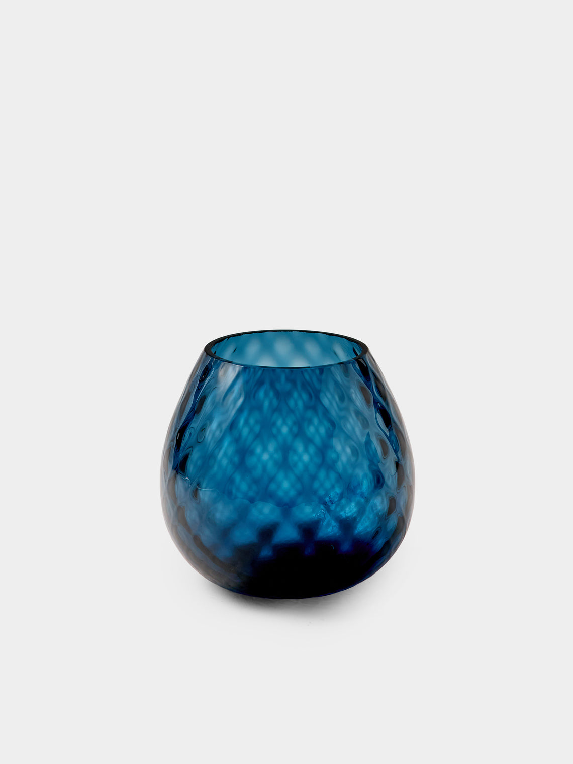 NasonMoretti - Macrame Tealight Holders (Set of 4) - Blue - ABASK