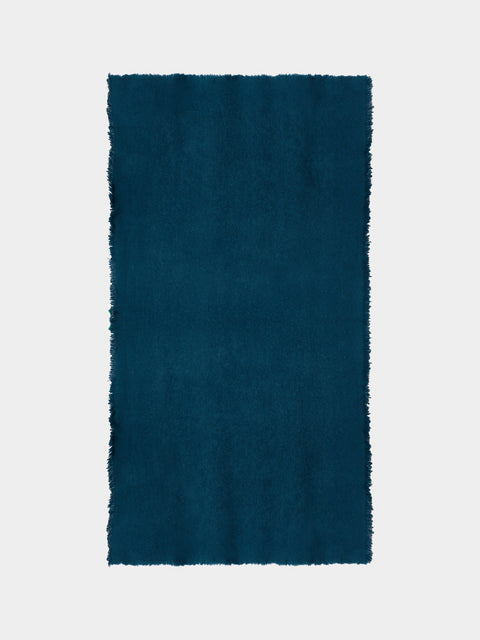 Norlha - Nomad Dense Boiled Pastures Yak Blanket (86.5in/2.2m) - Blue - ABASK - 