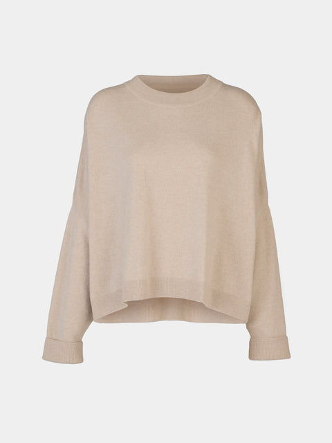 Dusan - Chunky Cashmere Sweater | Size: L -  - ABASK - 