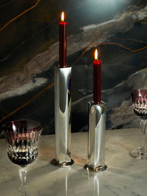 De Vecchi - 273 Silver-Plated Large Candlestick -  - ABASK
