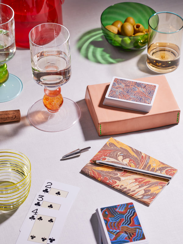 Nick Plant - Leather Playing Cards Set -  - ABASK