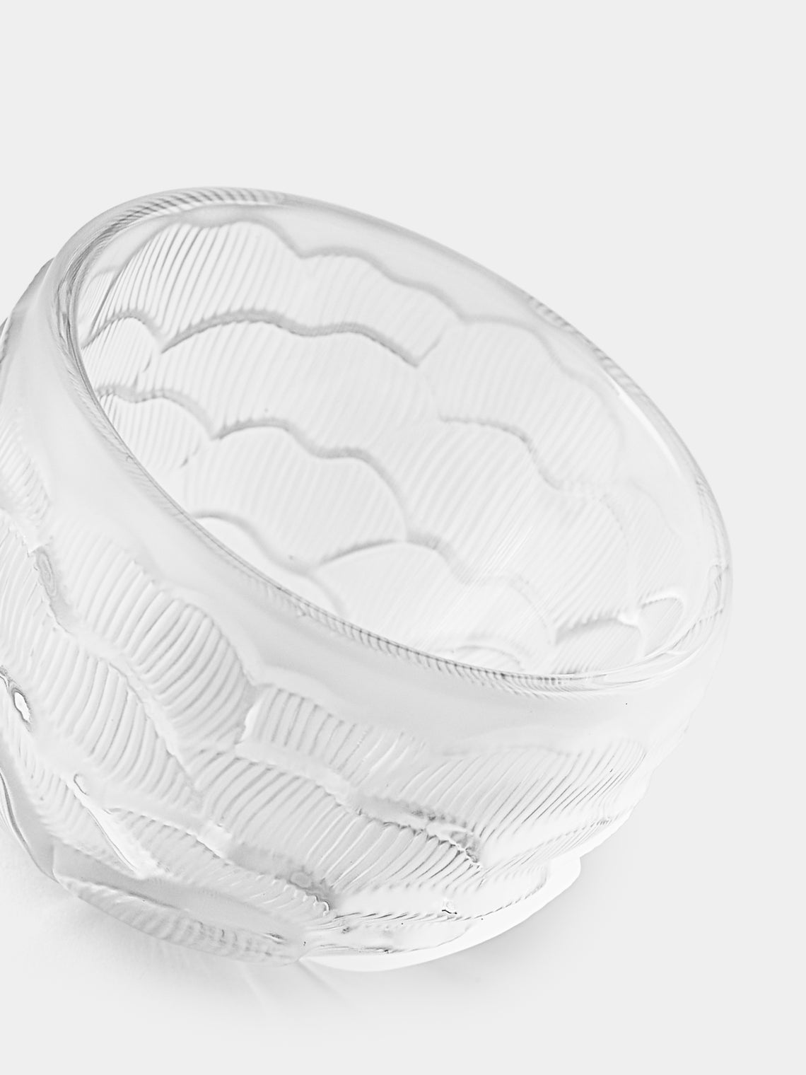 Lalique - Pivoine Crystal Votive - Clear - ABASK