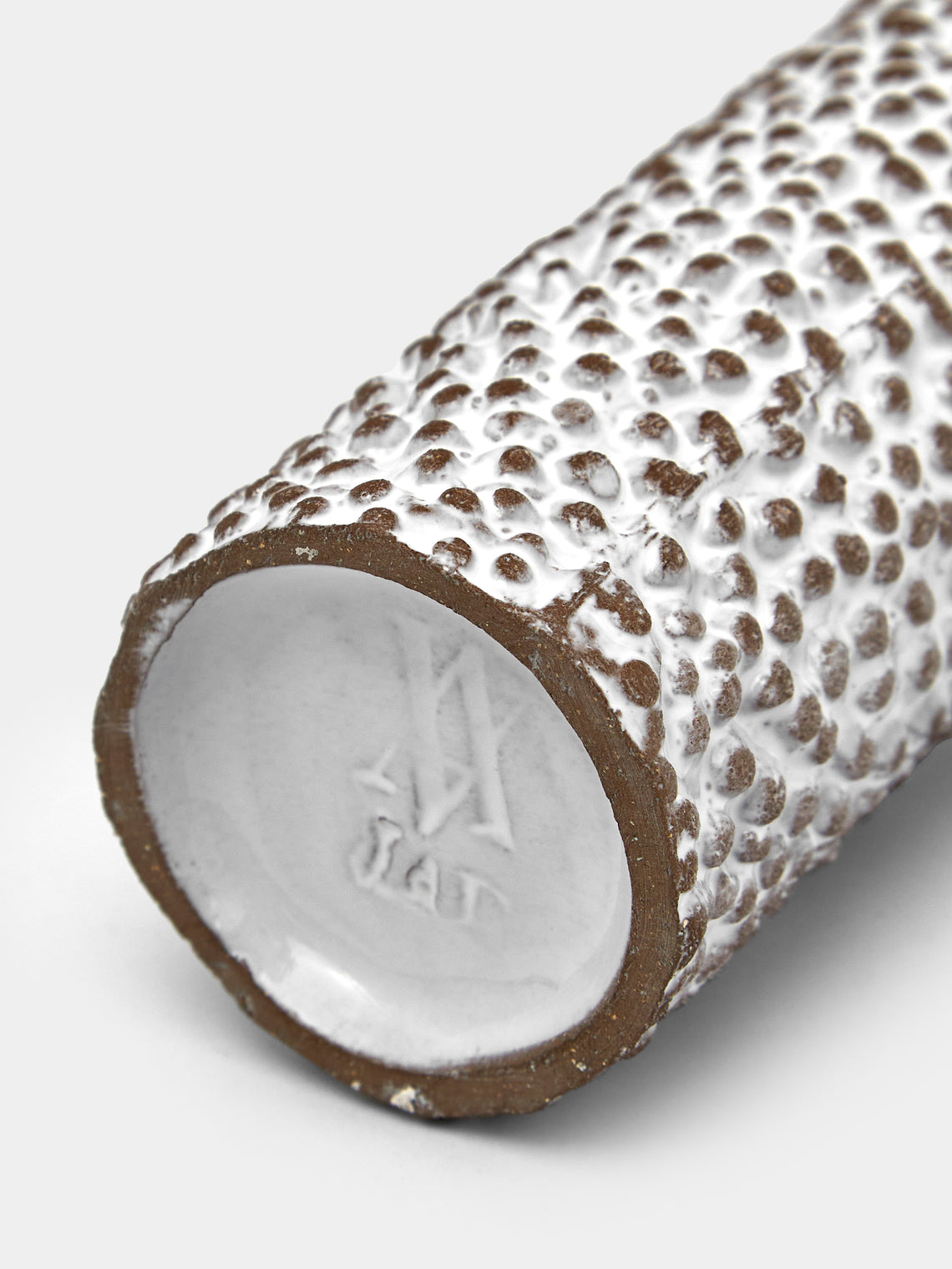 Astier de Villatte - Petit Pois Hand-Glazed Ceramic Vase - White - ABASK