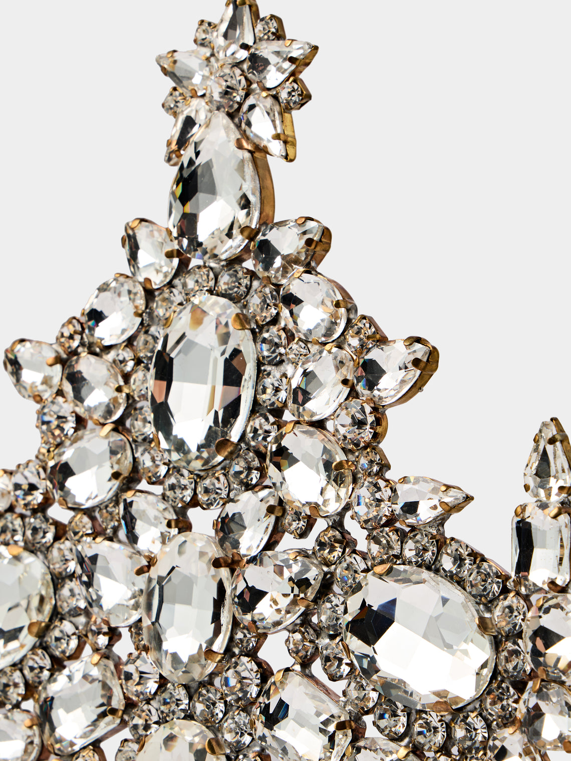 ABASK Decorations - Winter Czech Crystal Tree - Clear - ABASK