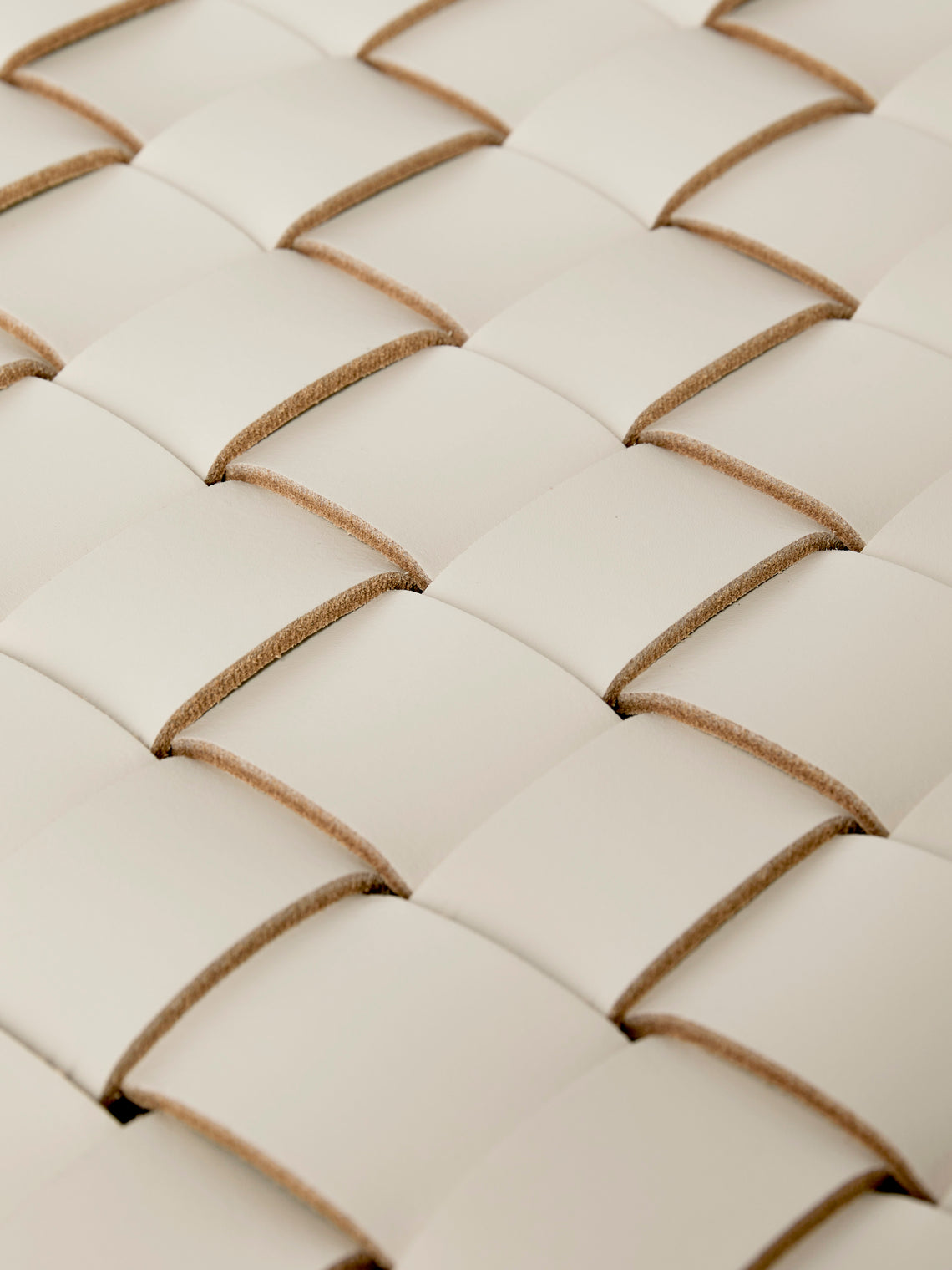 Riviere - Barcelona Water-Resistant Leather Laundry Basket - Ivory - ABASK