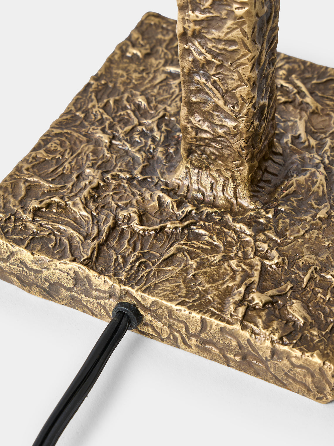 Viya - Tiruppur Brass Table Lamp - Brass - ABASK
