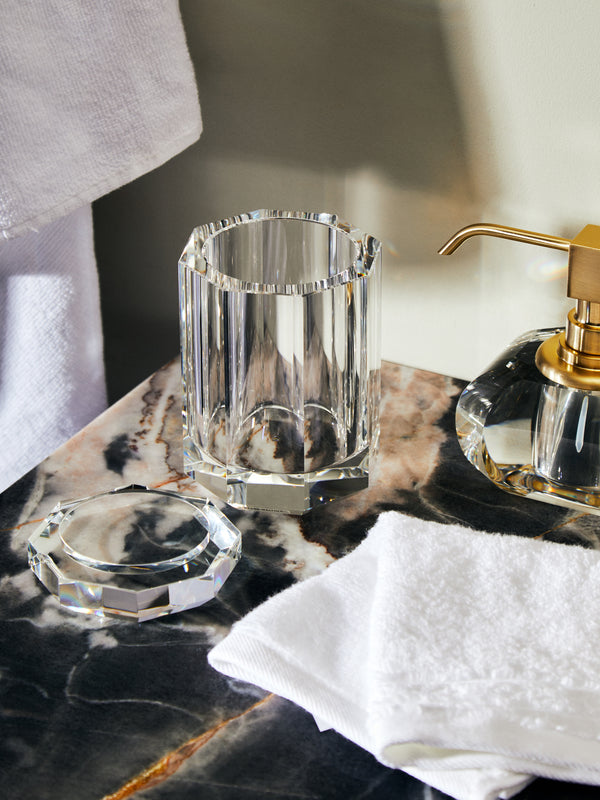 Decor Walther - Cut Crystal Lidded Jar -  - ABASK