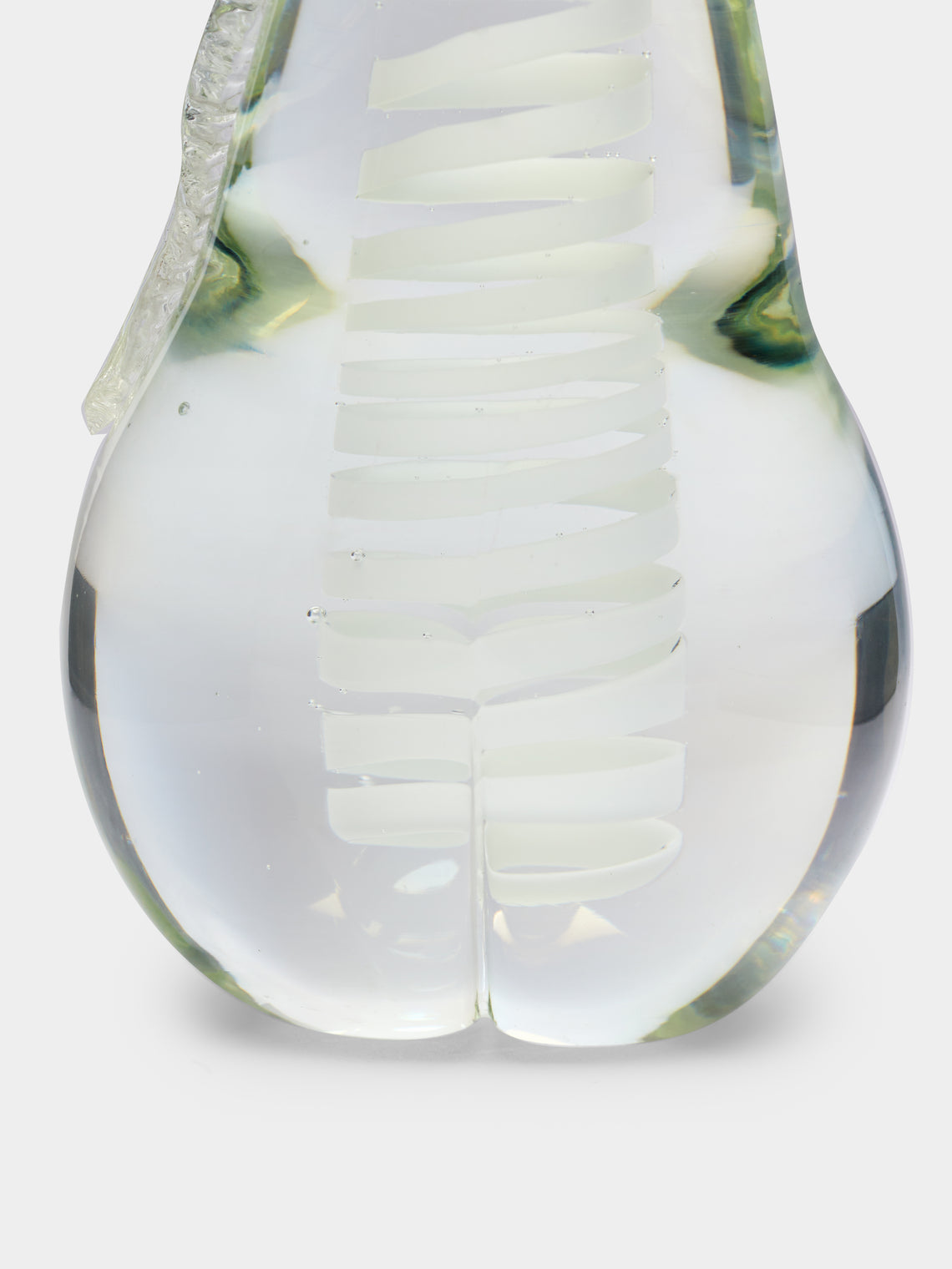 Antique and Vintage - 1960s Venini Pear Murano Glass Paperweight -  - ABASK