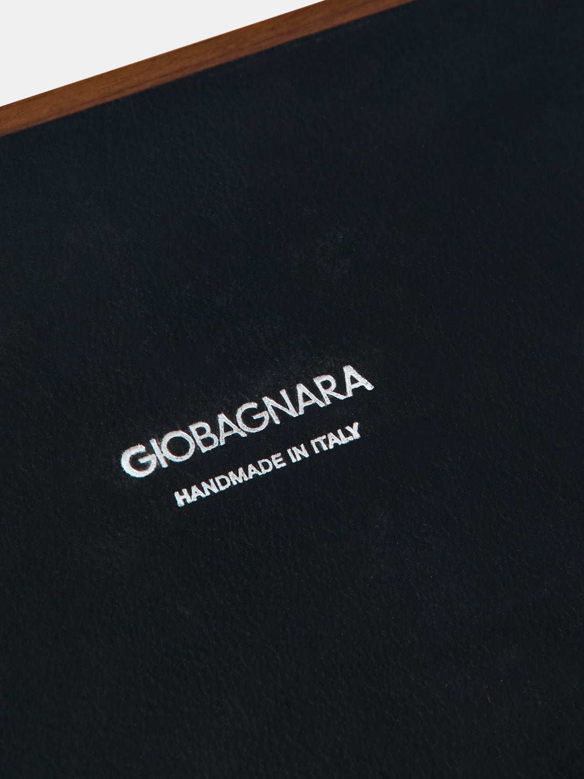Giobagnara - Structura Leather and Wood Box - Brown - ABASK