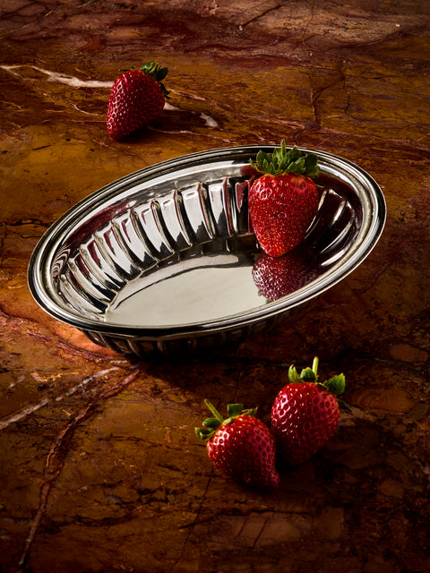 Antique and Vintage - 1970s Venetian Sterling Silver Bowl - Silver - ABASK