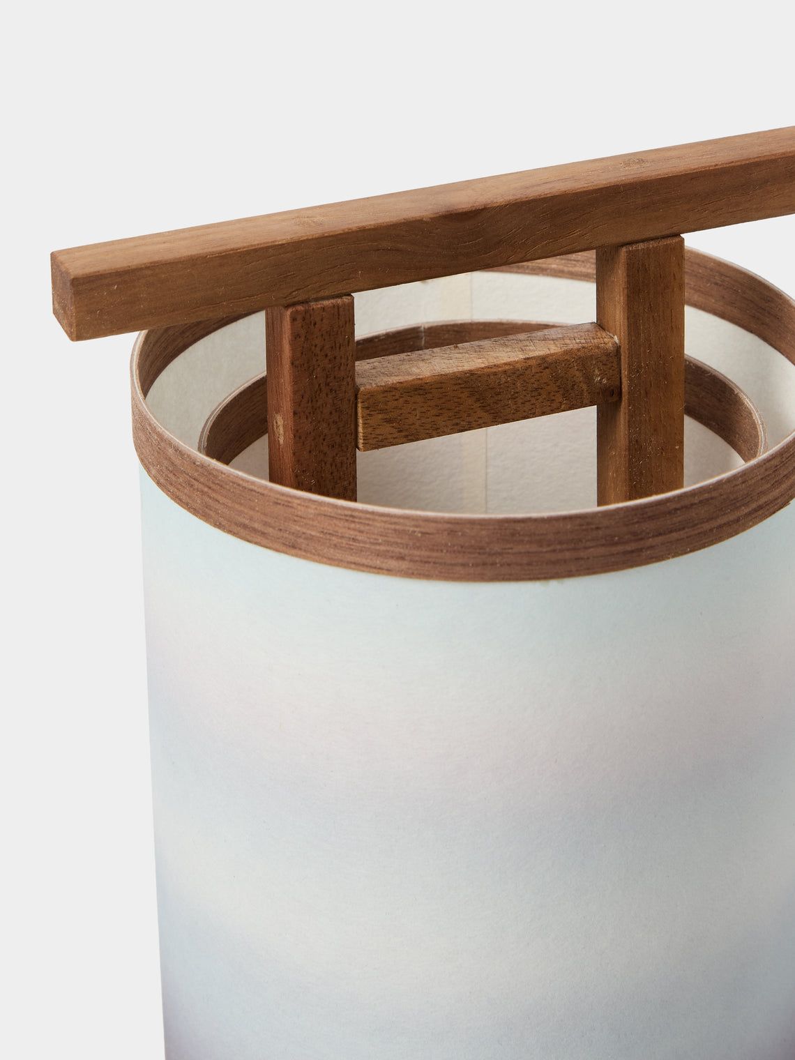 Maxime Prange - Torii Walnut and Washi Paper Small Table Lamp - Multiple - ABASK