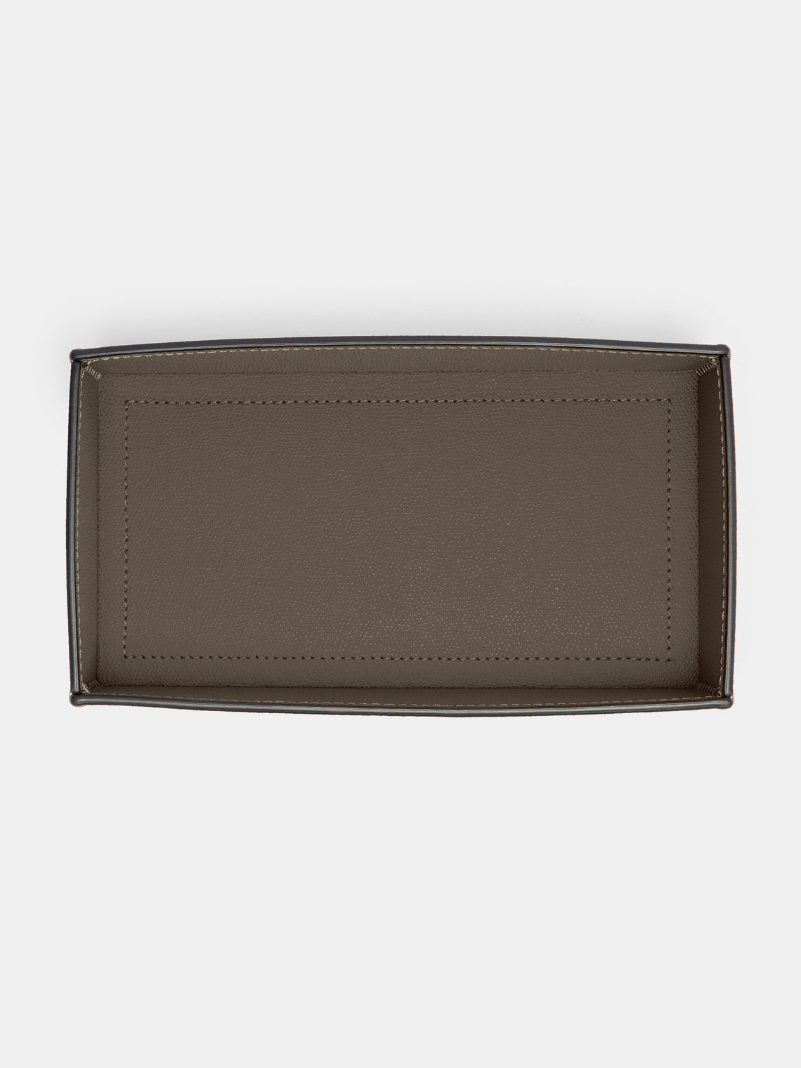 Giobagnara - Marea Leather Small Tray - Brown - ABASK
