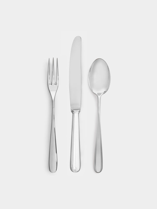 Zanetto - Miroir Silver-Plated Cutlery - Silver - ABASK - 