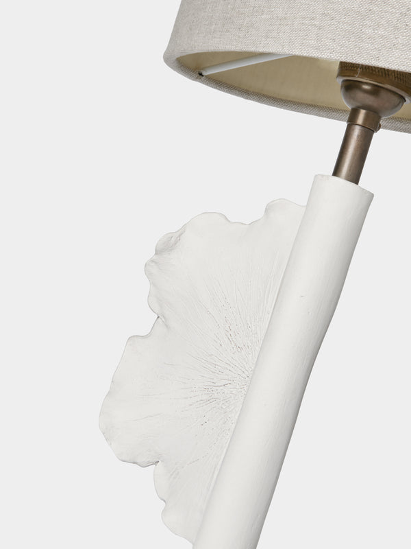 Legato Studio - Prudence Hand-Cast Composite Table Lamp - Ivory - ABASK