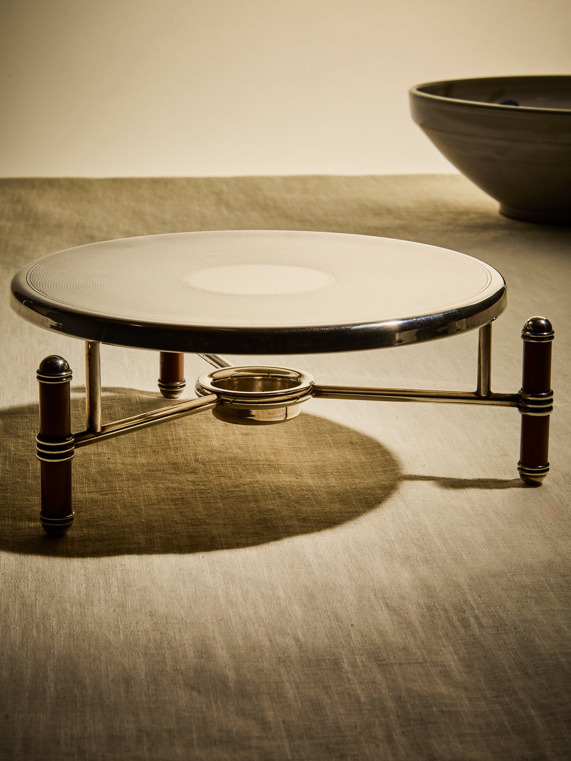 Antique and Vintage - 1990s Christofle Silver-Plated Platter - Silver - ABASK