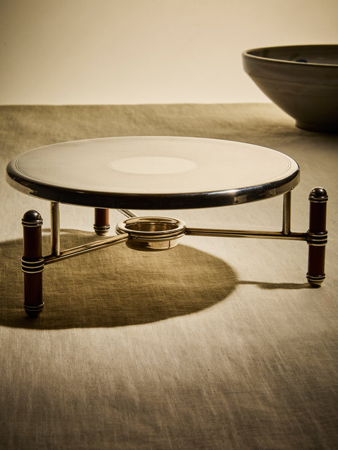 Antique and Vintage - 1990s Christofle Silver-Plated Platter - Silver - ABASK