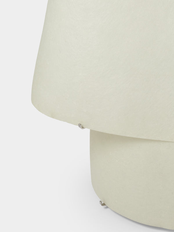 Kilzi - The Mush Fiberglass Low Table Lamp - Ivory - ABASK