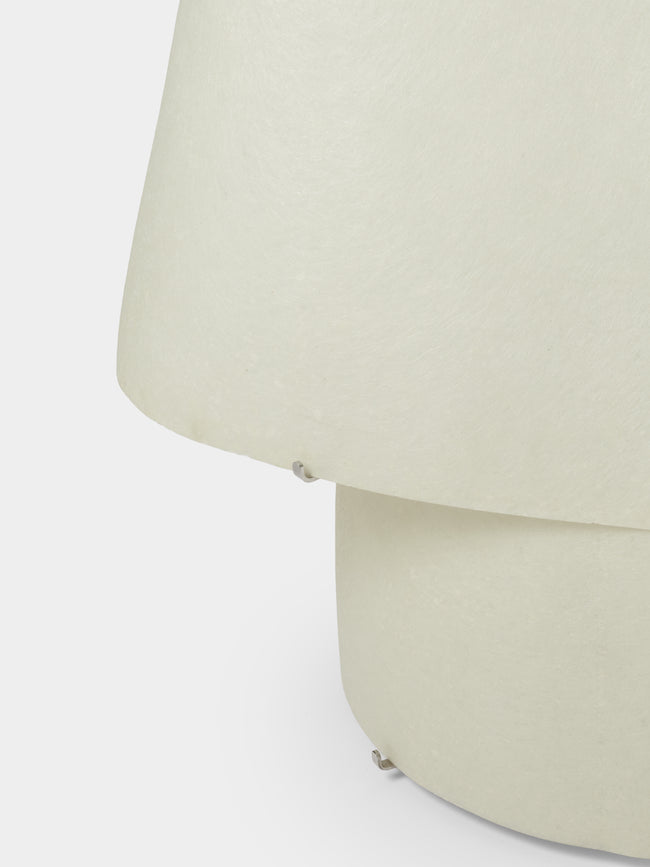 Kilzi - The Mush Fiberglass Low Table Lamp - Ivory - ABASK
