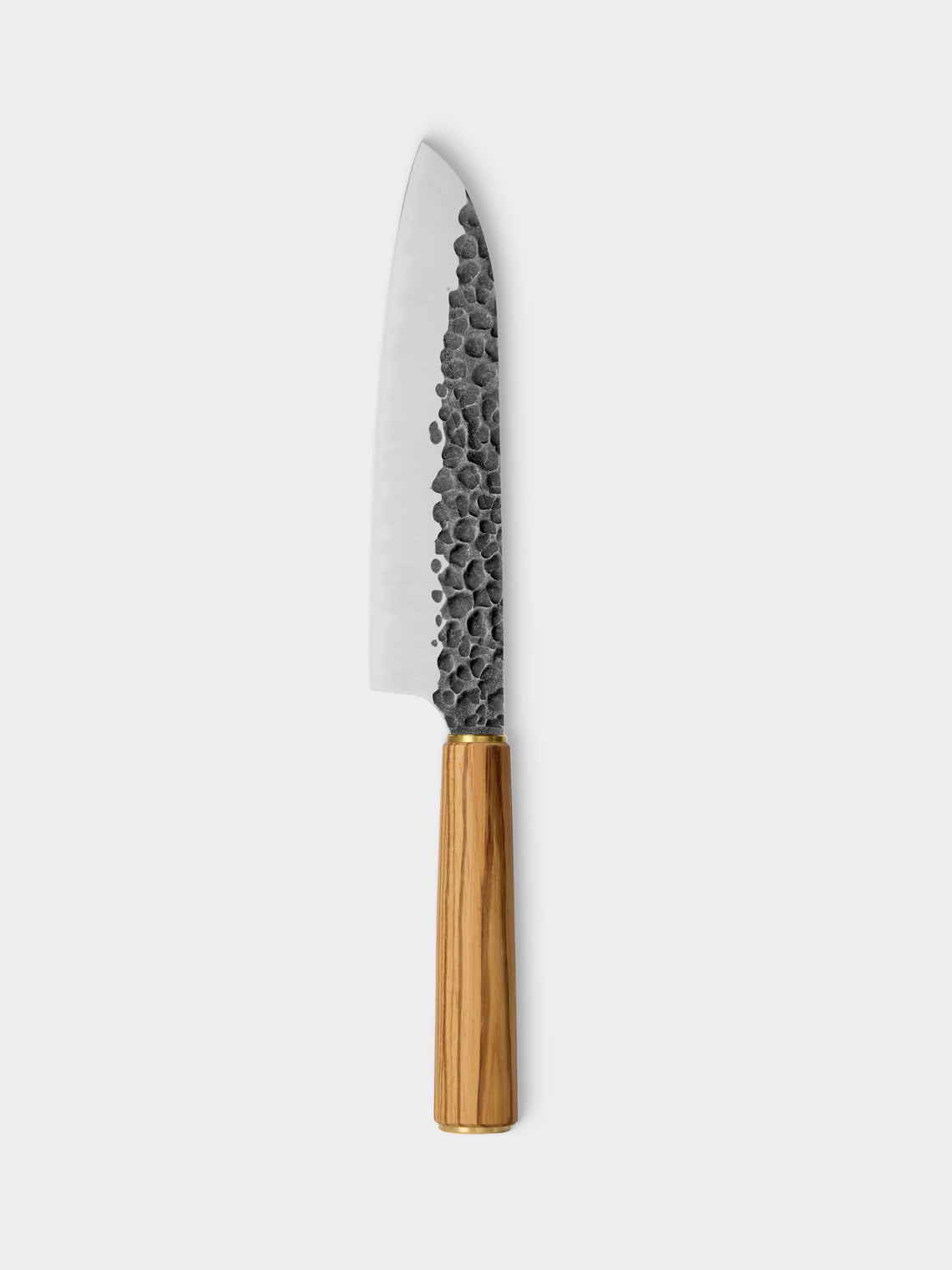 Katto - | Set of 4 | Zebra Wood Kitchen Knives - Brown - ABASK