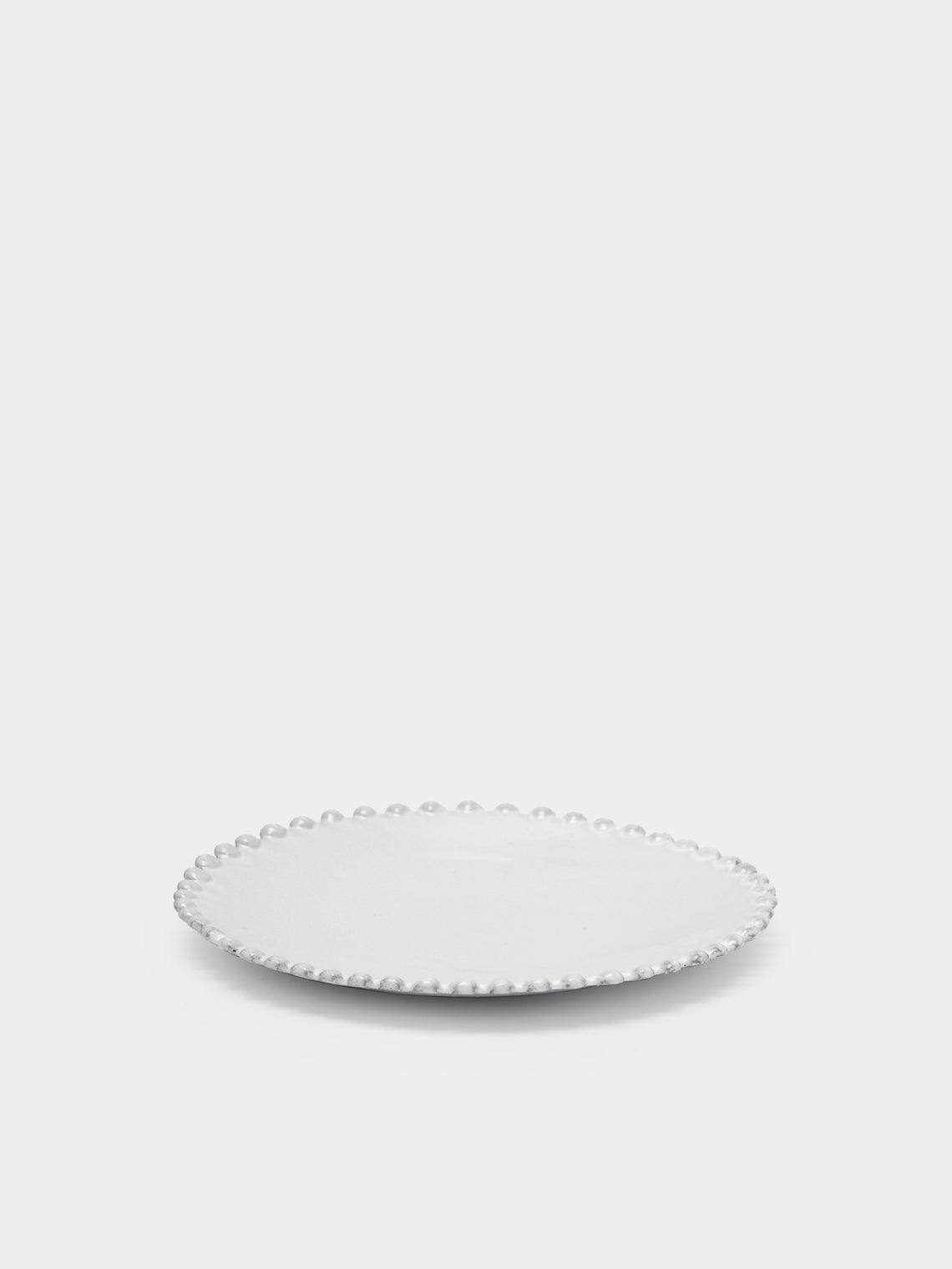Astier de Villatte - Adélaïde Hand-Glazed Ceramic Saucer (Set of 2) - White - ABASK