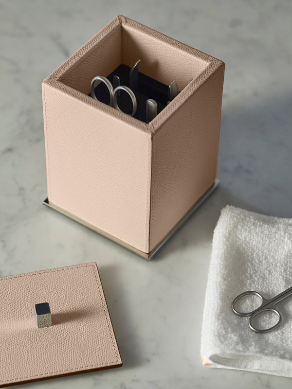 Giobagnara - Firenze Leather Manicure Set - Light Pink - ABASK