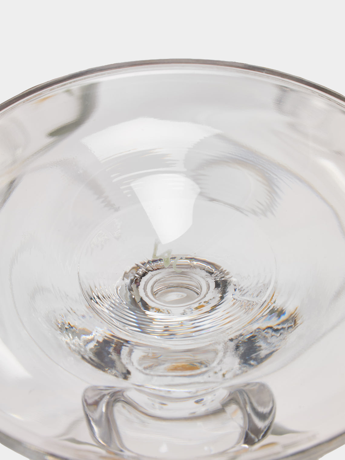 Los Vasos de Agua Clara - Jaipur Hand-Painted Crystal Stemmed Glasses (Set of 6) - Yellow - ABASK