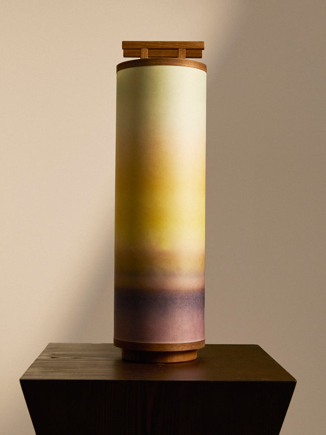 Maxime Prange - Torii Walnut and Washi Paper Large Table Lamp - Multiple - ABASK