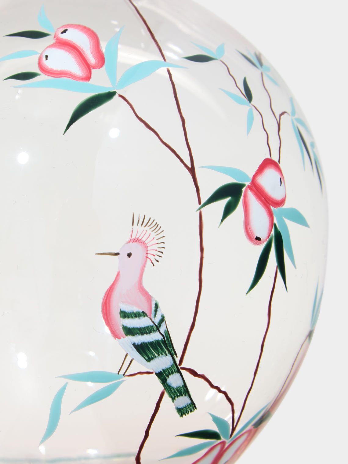 Lobmeyr - BV60 IV Garden of Paradise Hand-Blown Crystal Bud Vase (4in/10cm) - Multiple - ABASK