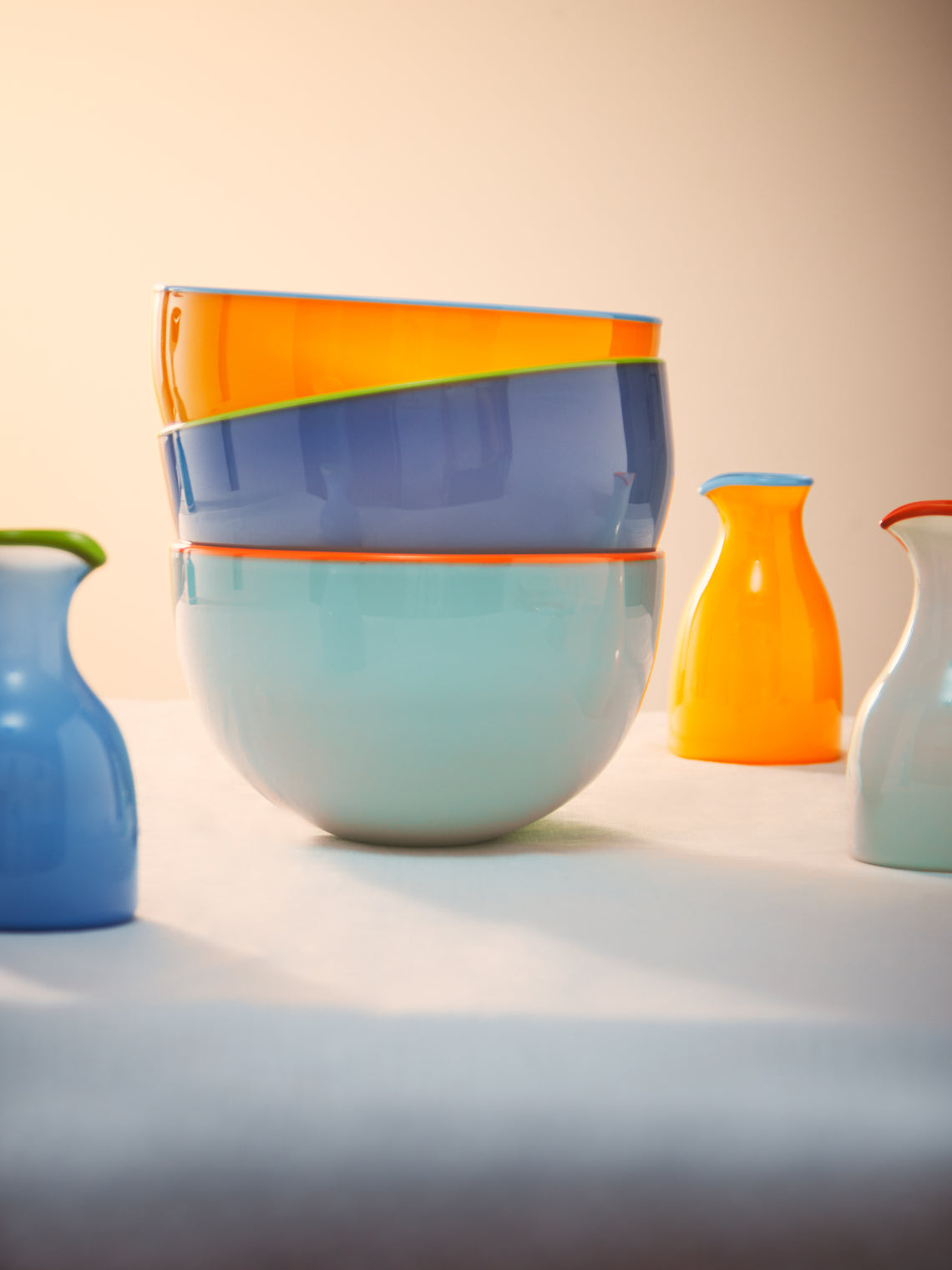 Andrew Iannazzi - Hand-Blown Glass Large Serving Bowl -  - ABASK