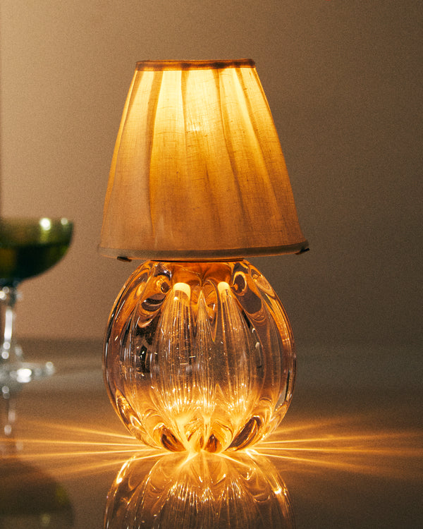 Yali Glass - Bolla Bar Hand-Blown Murano Glass Portable Lamp - Light Pink - ABASK